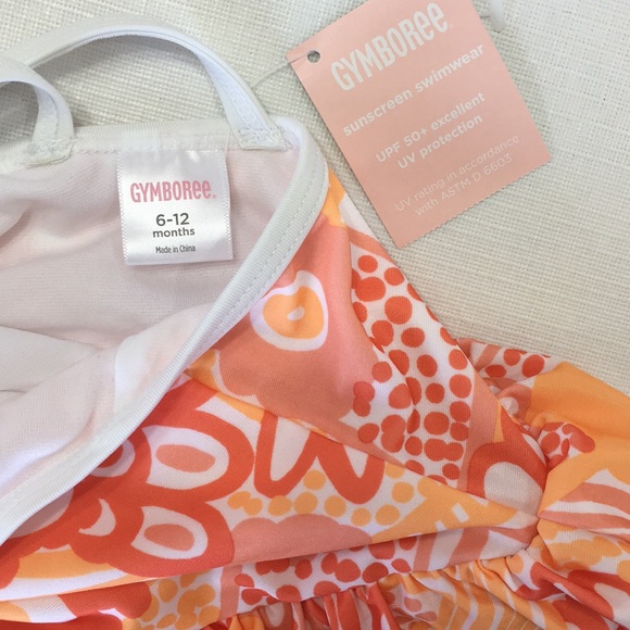 NWT Gymboree swimsuit with ruffle - Picture 3 of 6